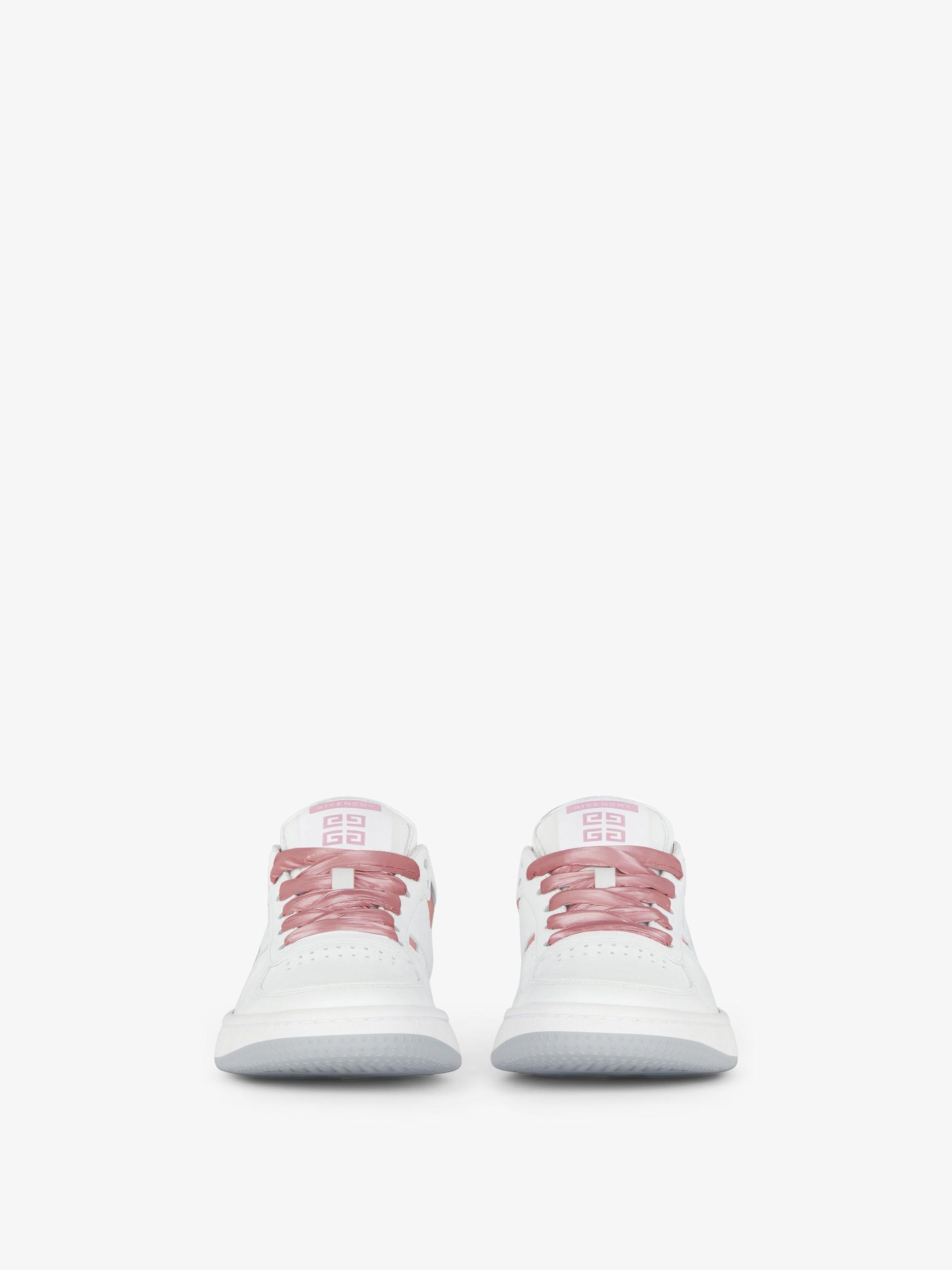 G Move sneakers in mixed leathers Product Image