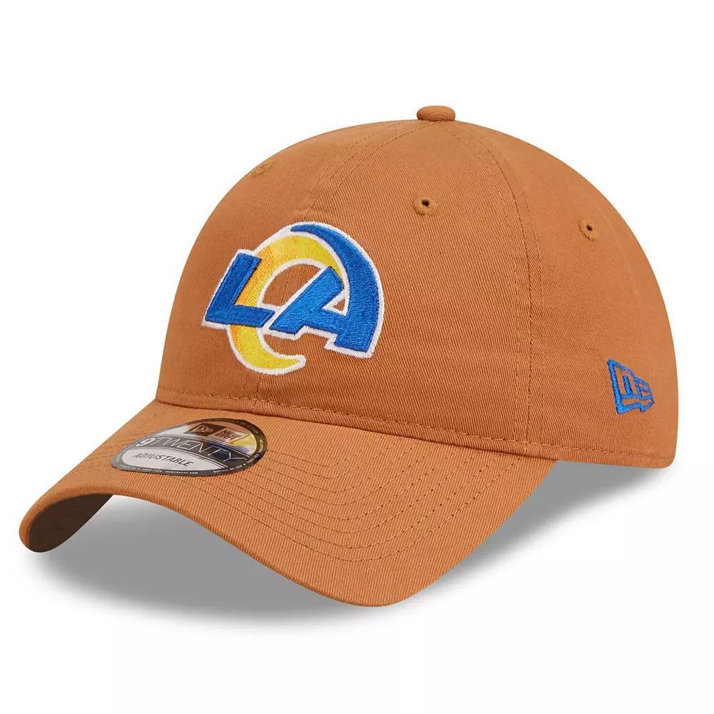 Mens New Era Los Angeles Rams Core Classic 2.0 9TWENTY Adjustable Hat Product Image