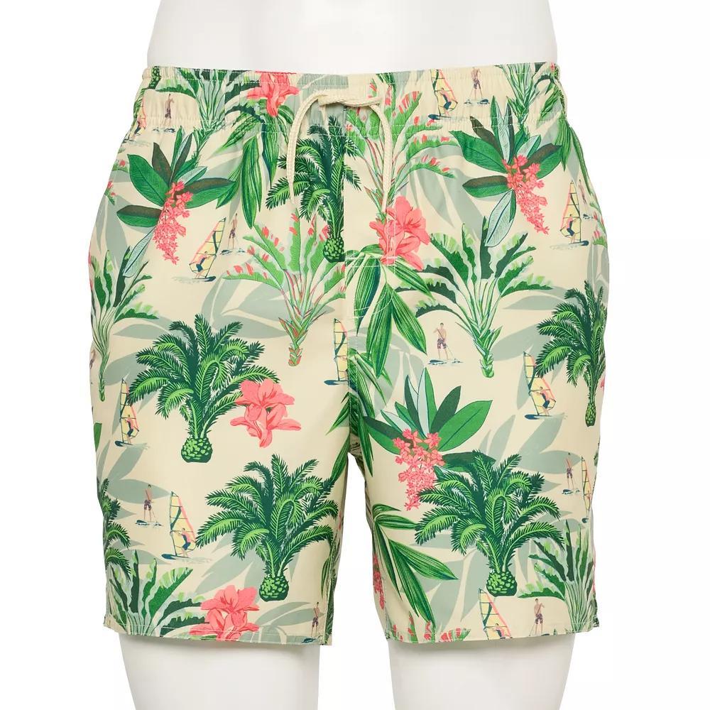 Men's Laguna Swim 6" Swim Trunks, Size: Small, Seedpearl Blue Product Image