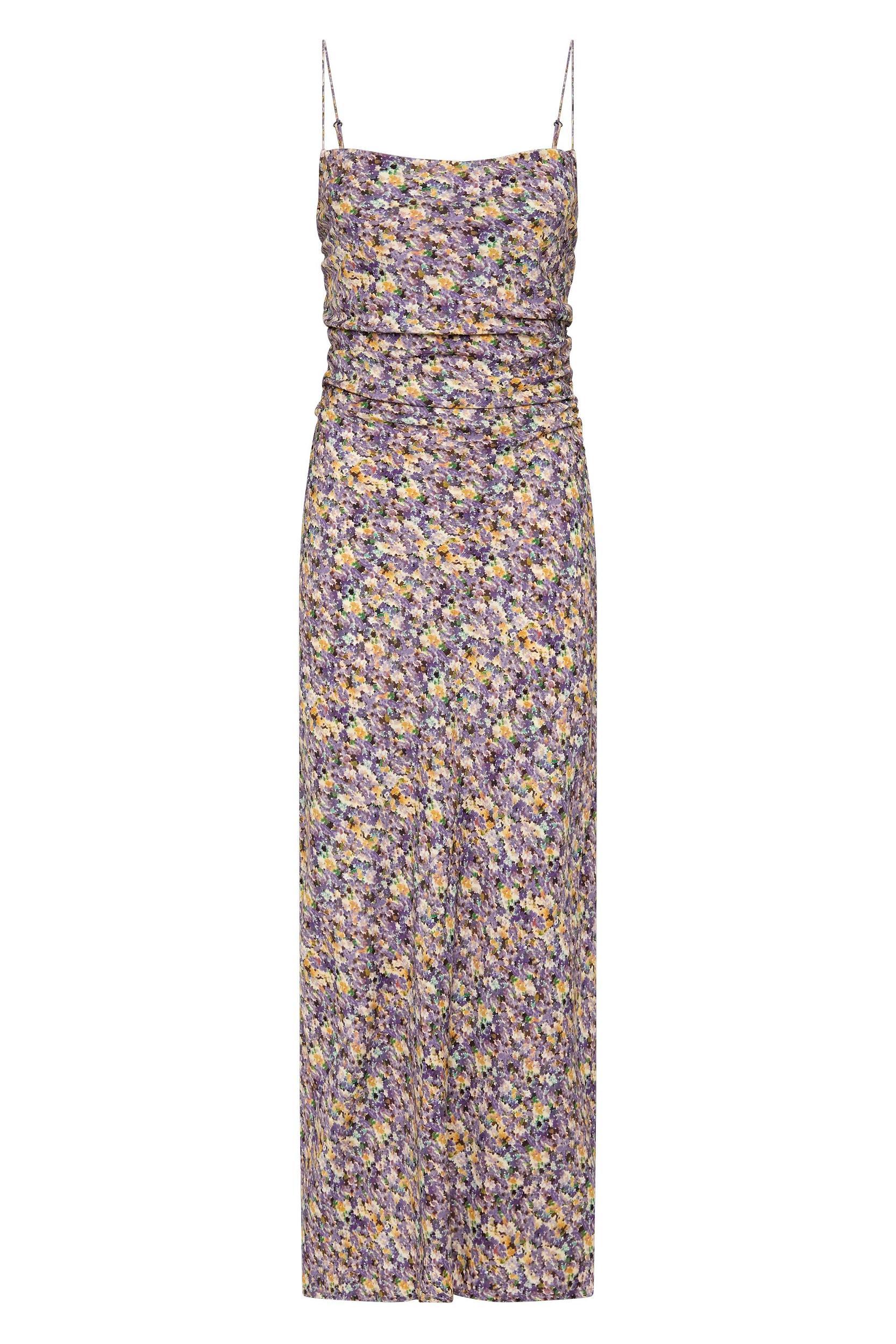 Clara Maxi Dress Valerie Floral Purple Product Image