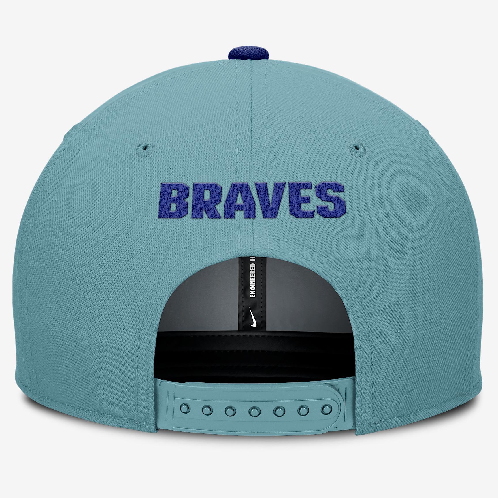 Atlanta Braves Pro Men's Nike Dri-FIT MLB Adjustable Hat Product Image