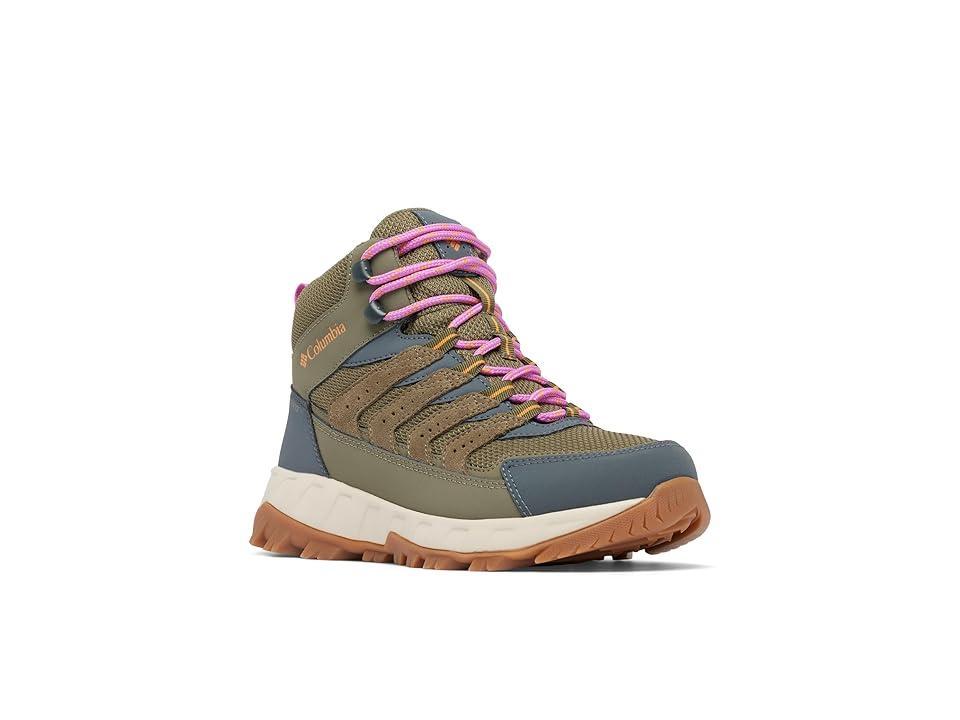 Columbia Strata Women's Waterproof Trail Shoes, Size: 7.5, Stone Green Sunstone Product Image