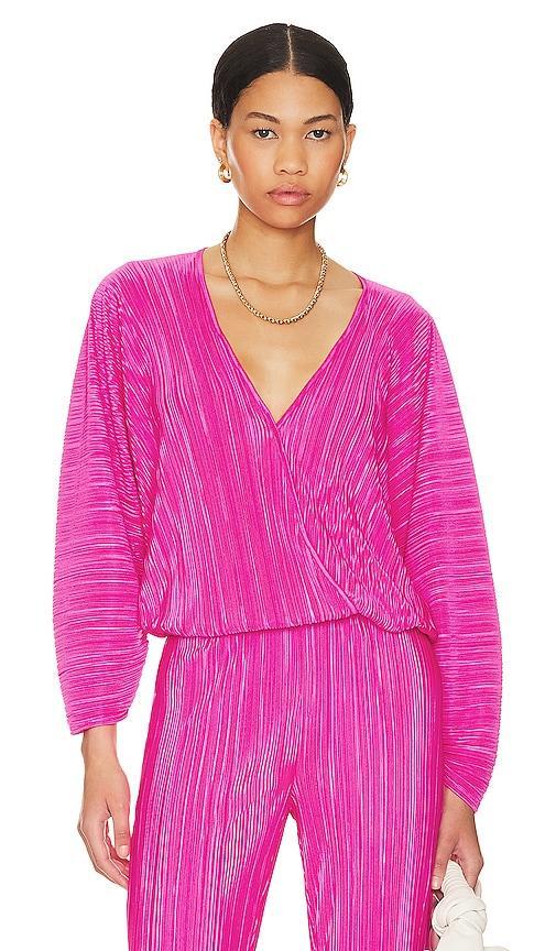 Always Fits Plisse Sculpt Top Good American Product Image