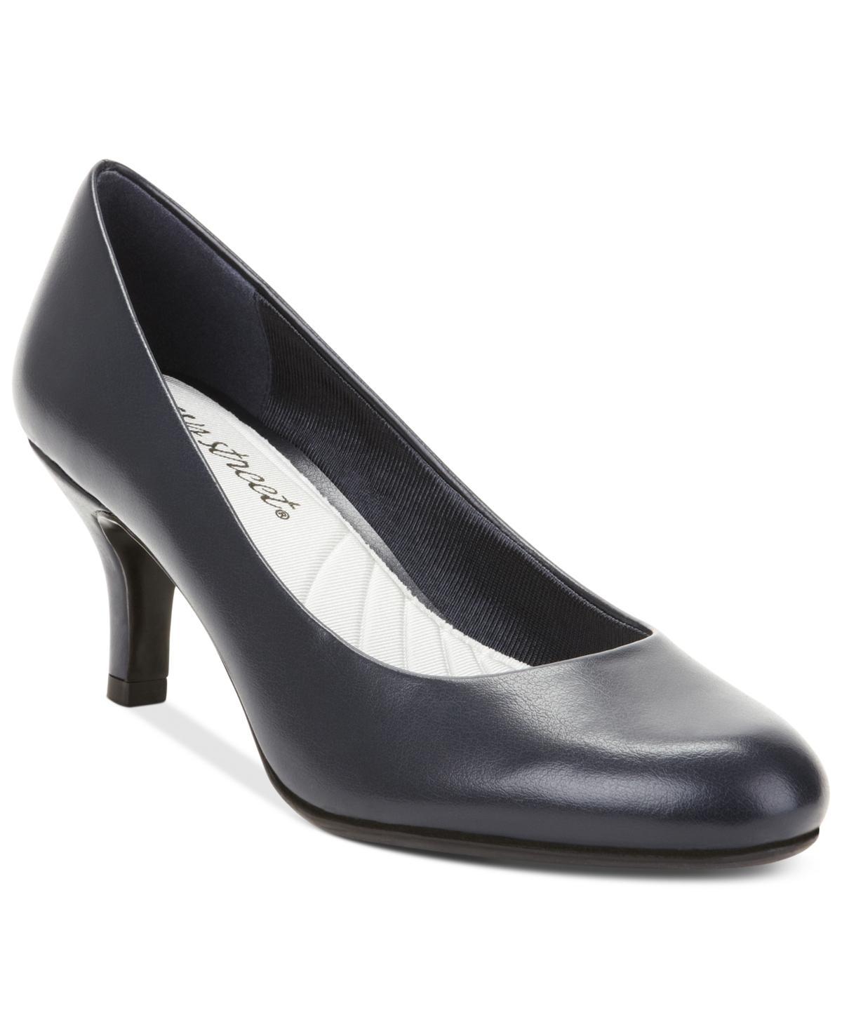 Easy Street Passion Women's Dress Heels, Size: 8 Ww, Blue Product Image