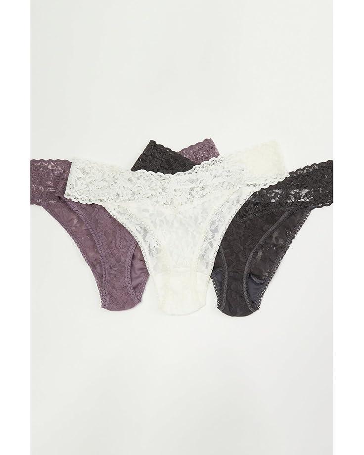 Signature Lace Printed Original Rise Thong Product Image