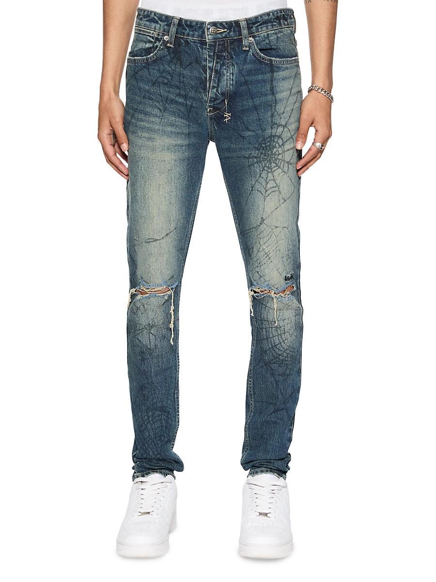Mens Democrazy Van Winkle Gasoline Lies Skinny Jeans Product Image