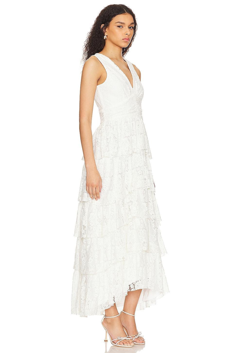 Cascading Ruffle Maxi Dress 1. STATE Product Image
