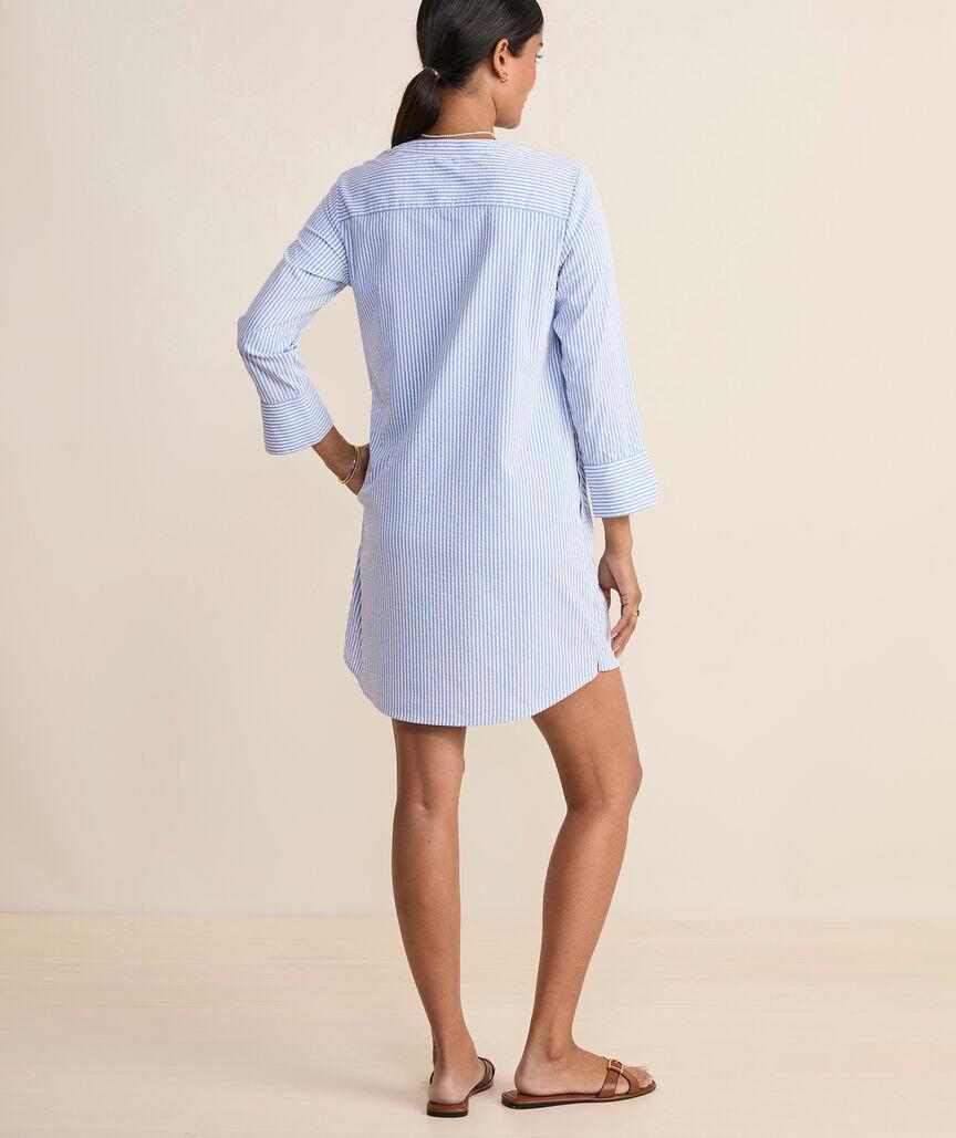 Harbor Lace-Up Dress Product Image