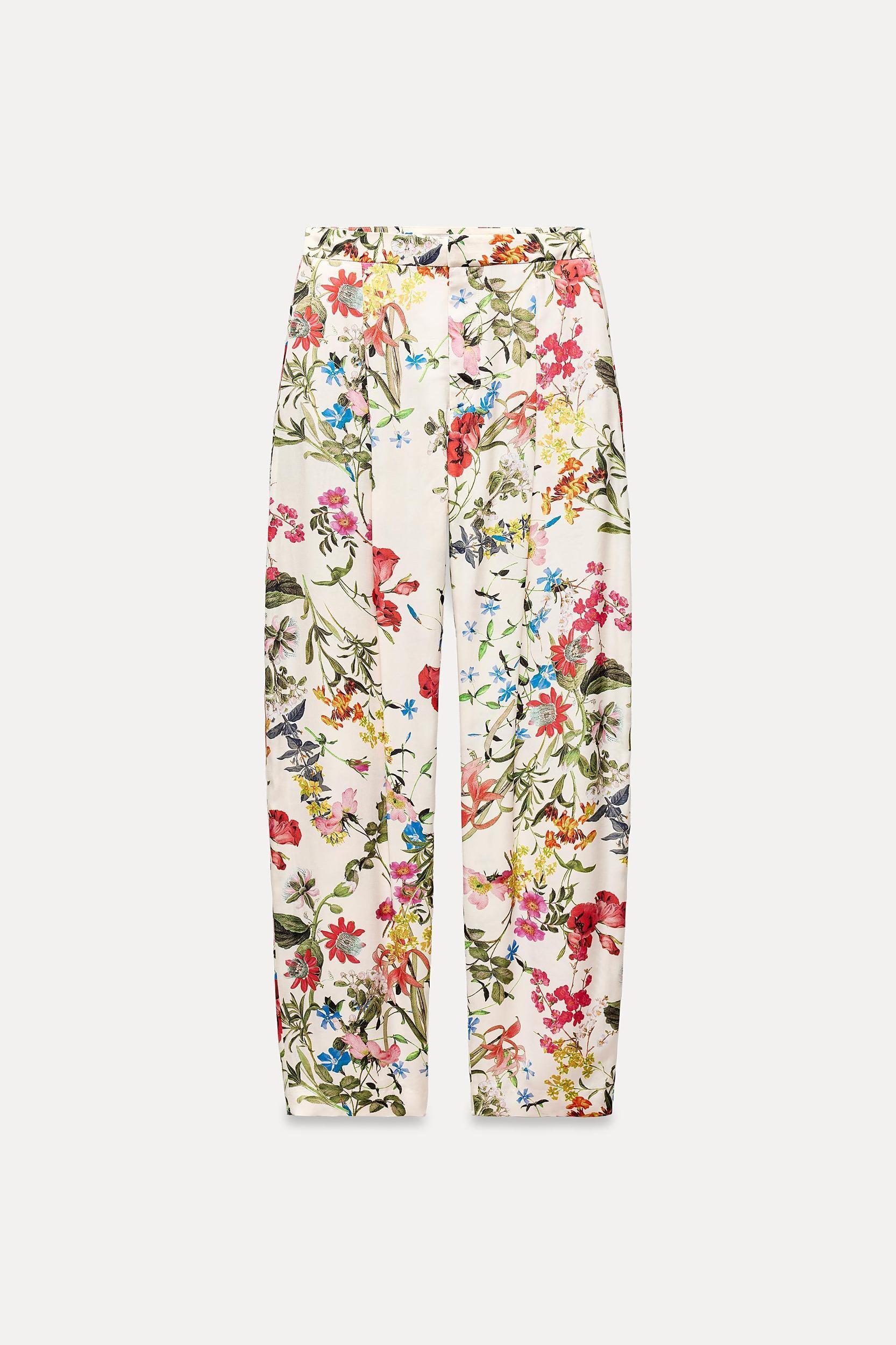 PRINTED BALLOON PANTS ZW COLLECTION Product Image
