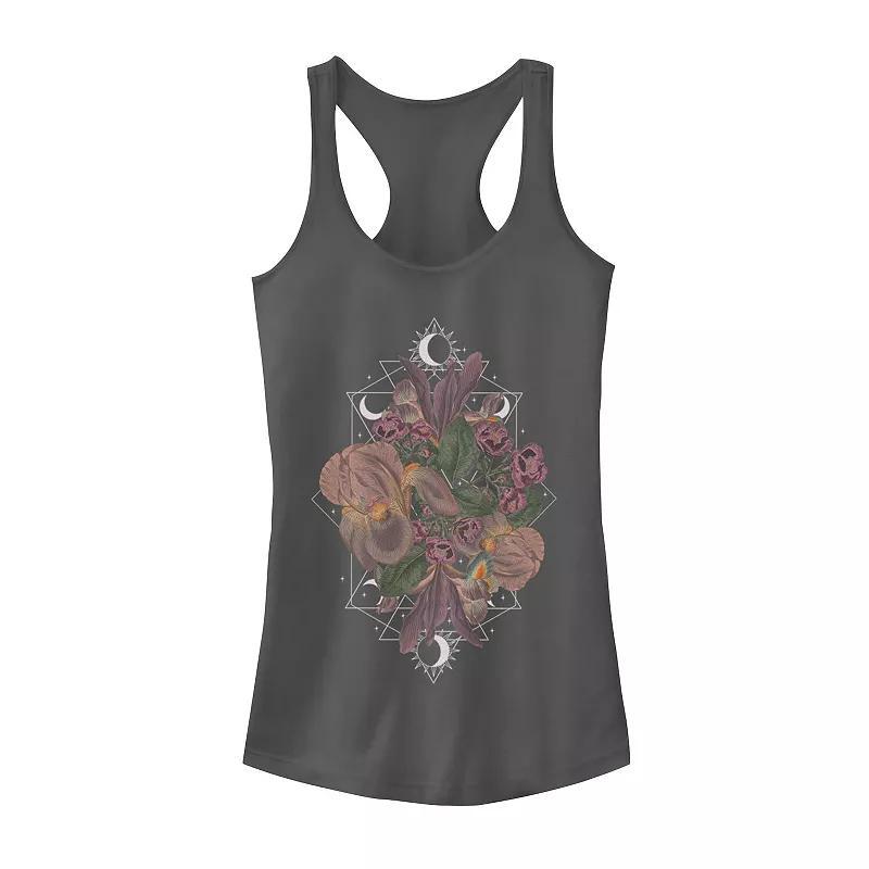 Juniors' Marvel Hero Heart Tank Top, Girl's, Size: Large, Black Product Image