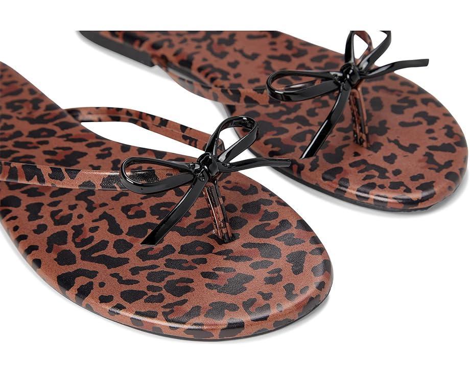 Wish List Print V Leather Sandal Product Image
