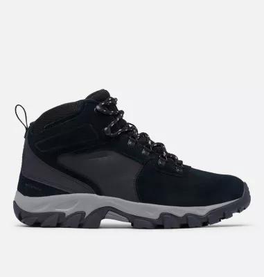 Columbia Newton Ridge Plus II Waterproof Black) Men's Waterproof Boots Product Image