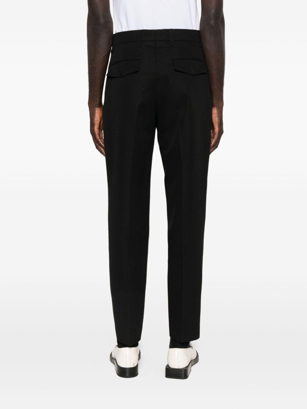 pleated-front trousers Product Image