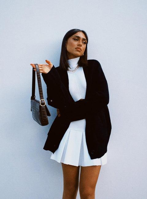 Burke Cardigan Black Product Image