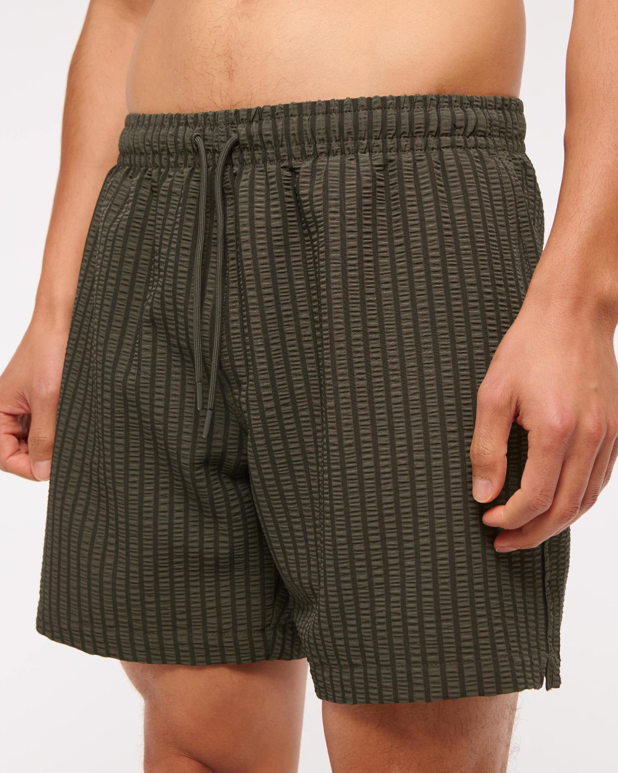 Pull-On Seersucker Swim Trunk Product Image
