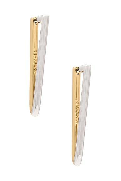 Vita Tow Tone Earrings Product Image