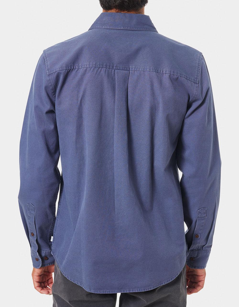 KATIN Coast CPO Mens Button Up Shirt - BLUE Product Image