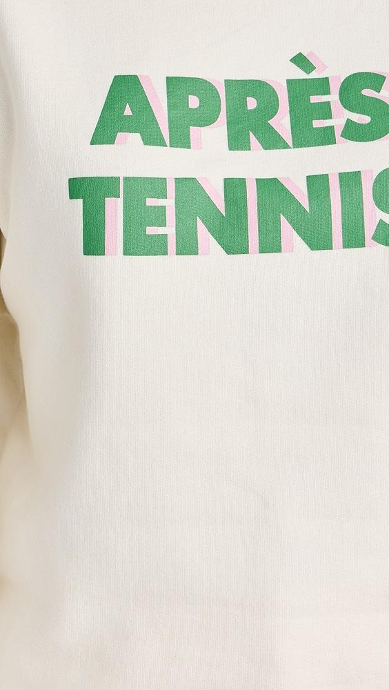 KULE The Oversized Apres Tennis Sweatshirt | Shopbop Product Image