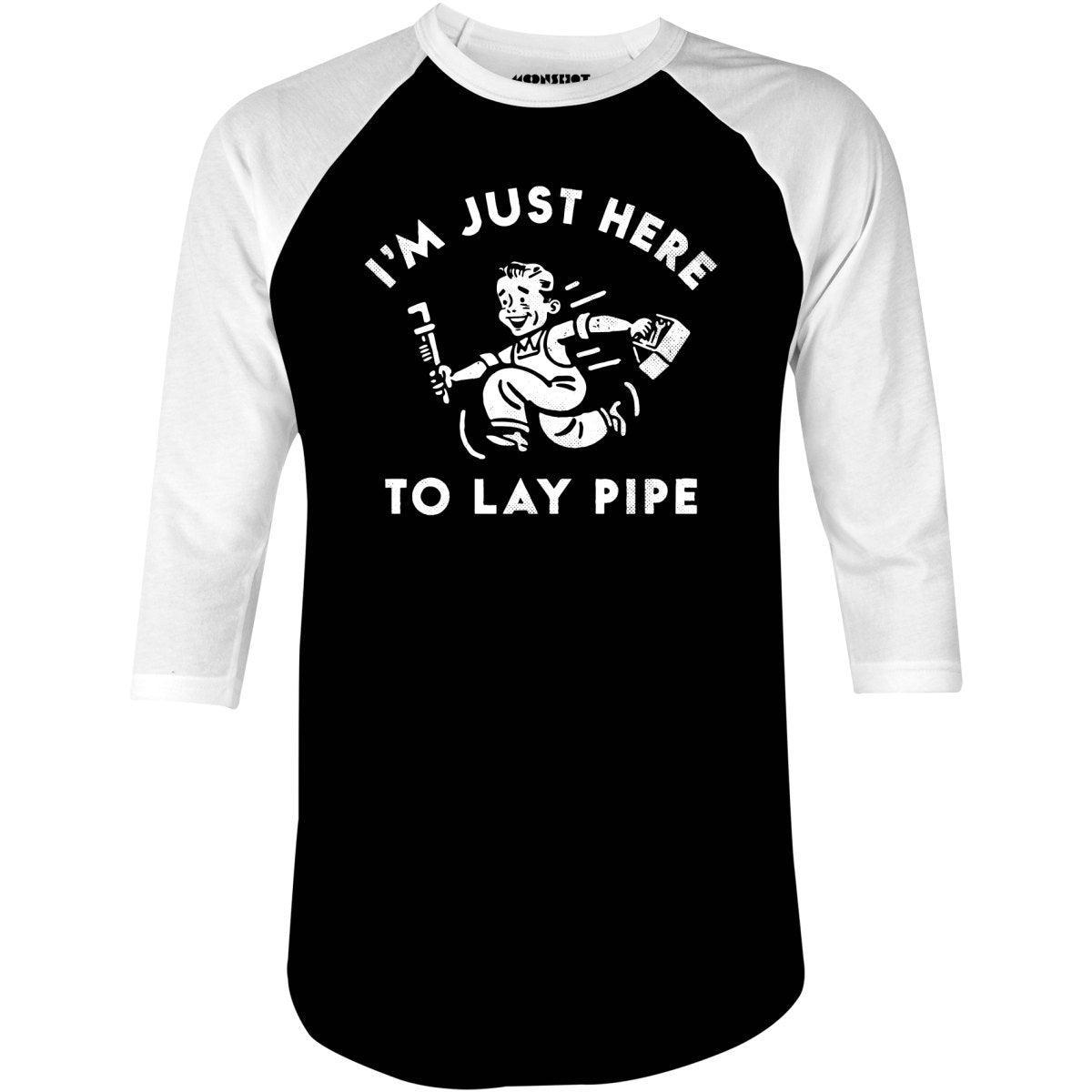 Lebowski - Careful, Man - There's a Beverage Here - 3/4 Sleeve Raglan T-Shirt Male Product Image