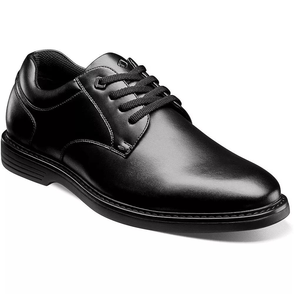 Nunn Bush® Wade Men's Slip-Resistant Oxford Shoes, Size: 14 Wide, Black Product Image