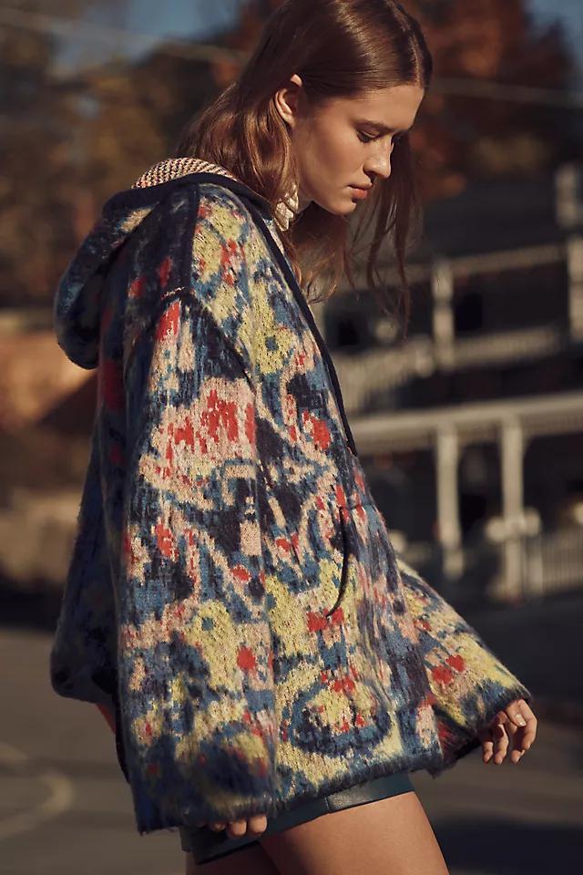 By Anthropologie Relaxed Hooded Sweater Product Image