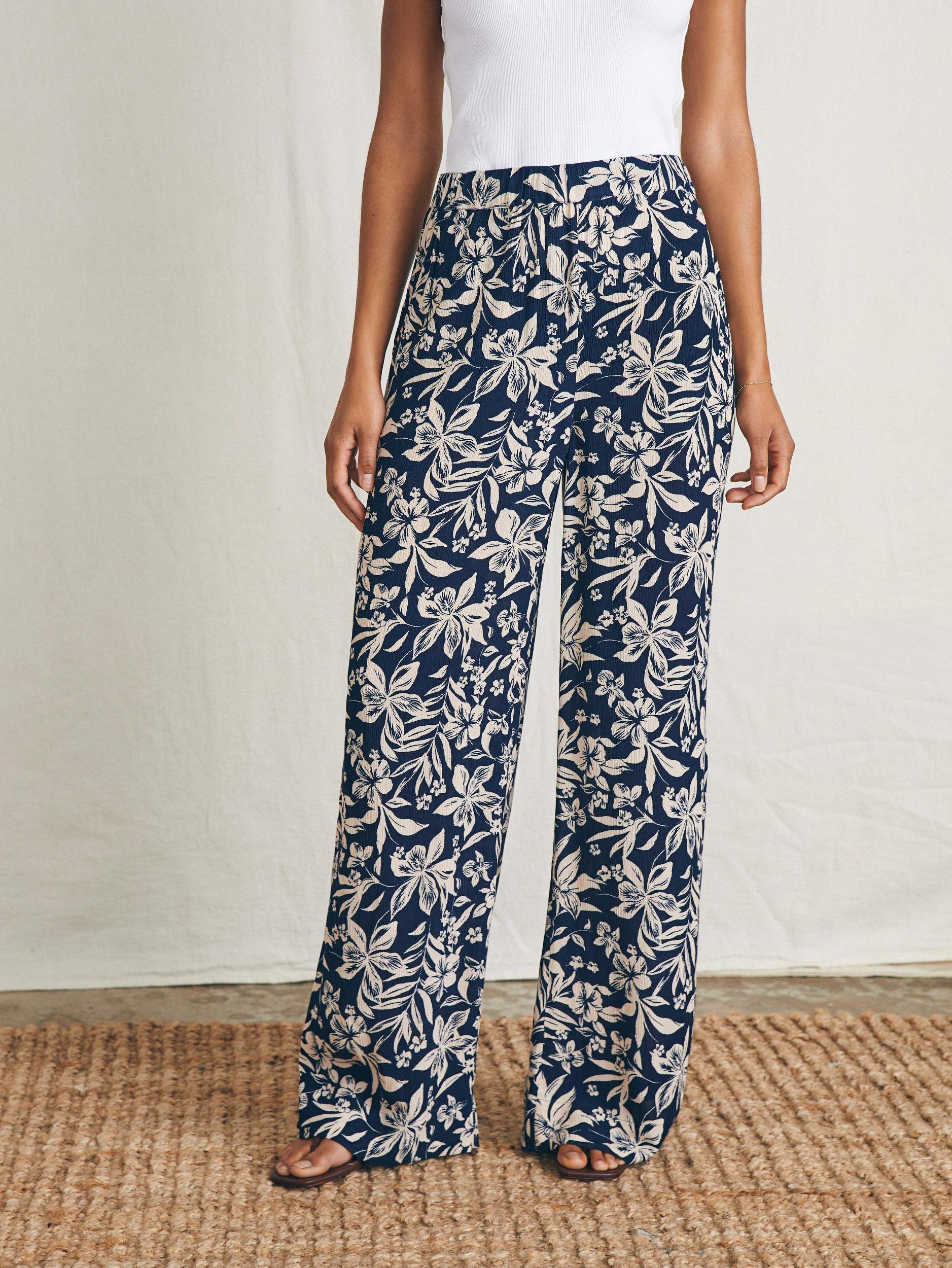 Cabana Pant - Navy Canopy Floral Female Product Image