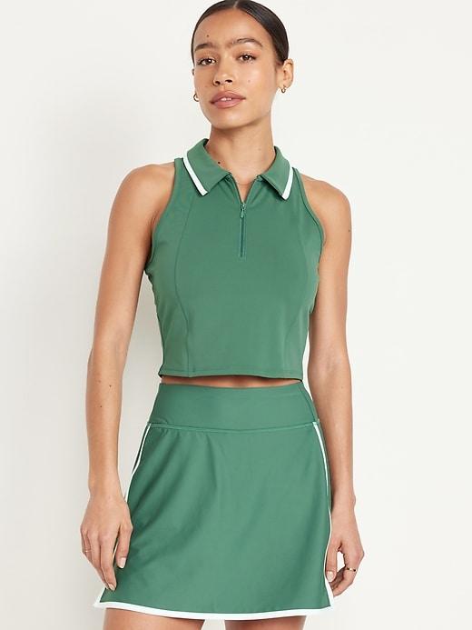 PowerSoft Crop Polo Product Image