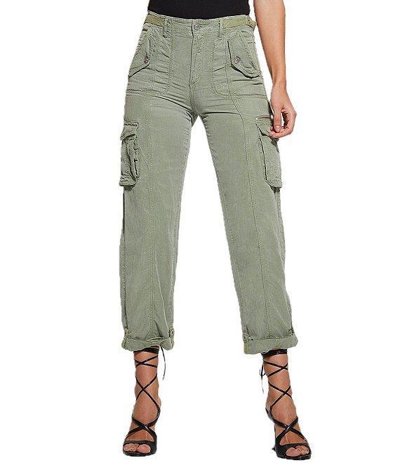 Guess Nessi High Rise Cargo Pants Product Image