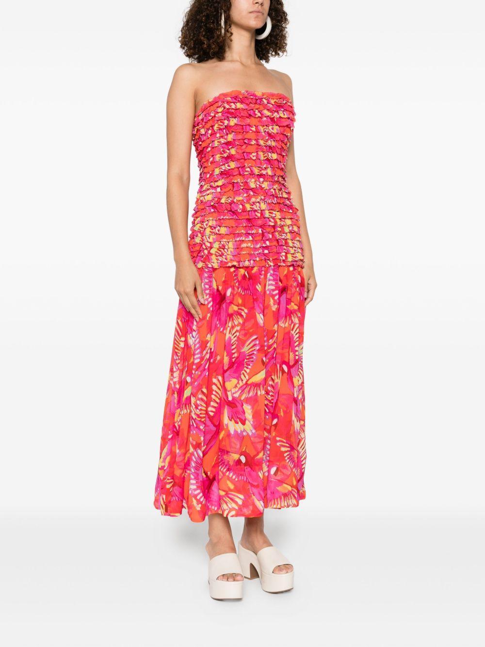 Flying Birds midi dress Product Image
