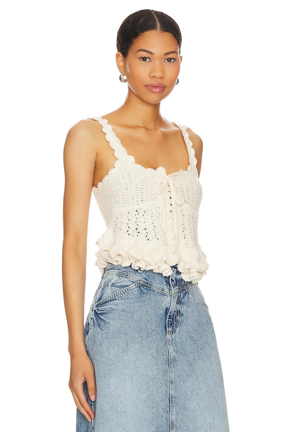 Taissa Corset Top MAJORELLE Product Image
