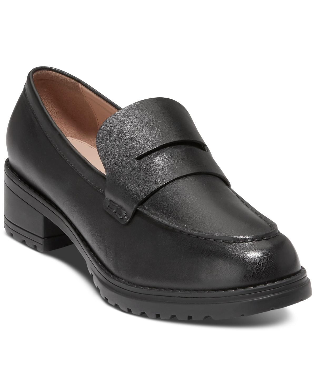 Cole Haan Camea Women's Leather Loafers, Size: 10, Black Product Image