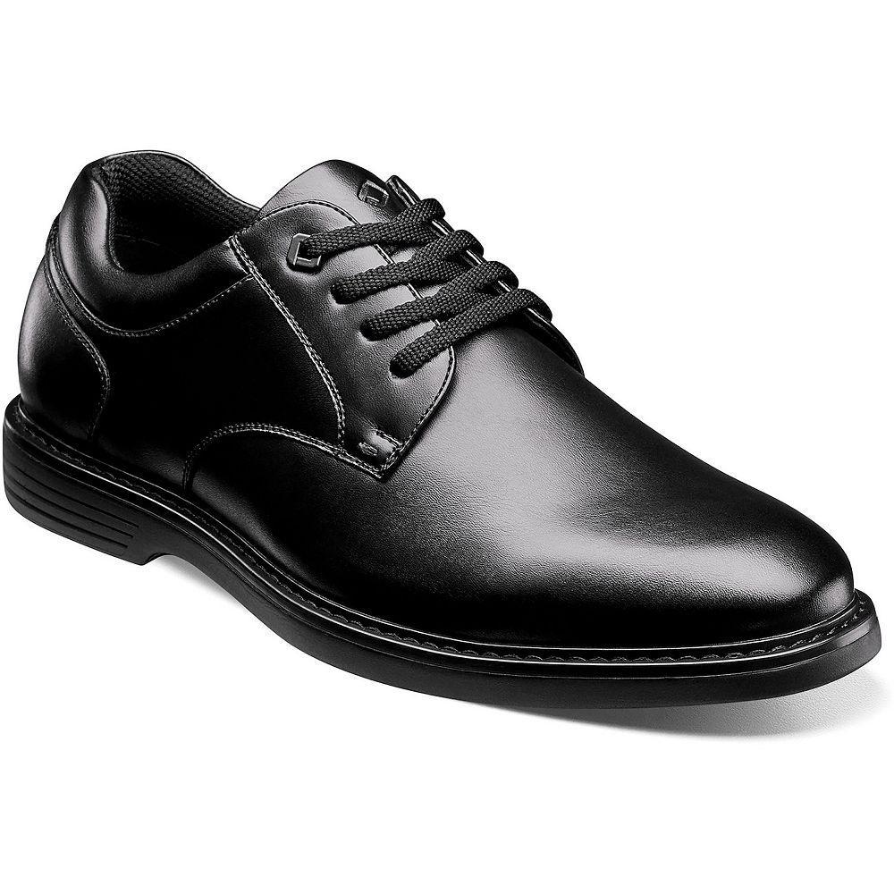Nunn Bush® Wade Men's Slip-Resistant Oxford Shoes, Size: 14 Wide, Black Product Image