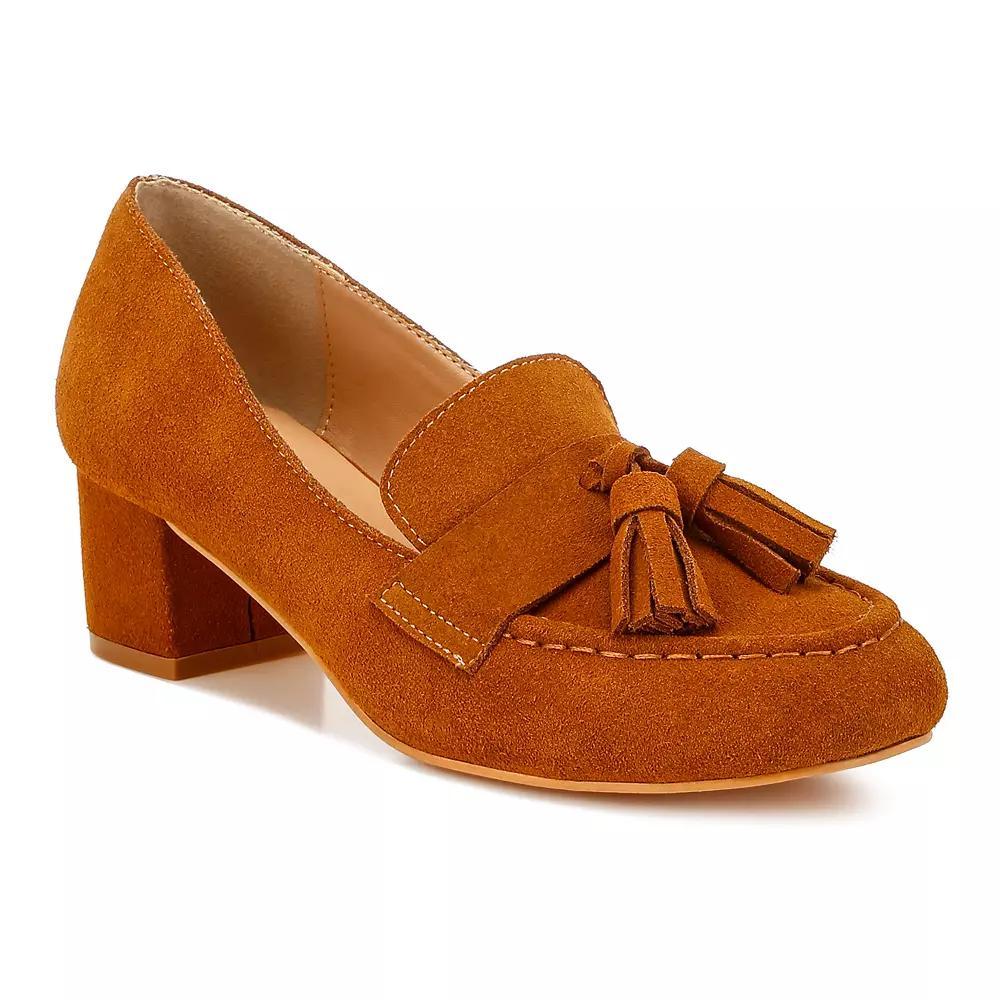Rag & Co Aloha Women's Suede Loafers, Size: 10 Product Image
