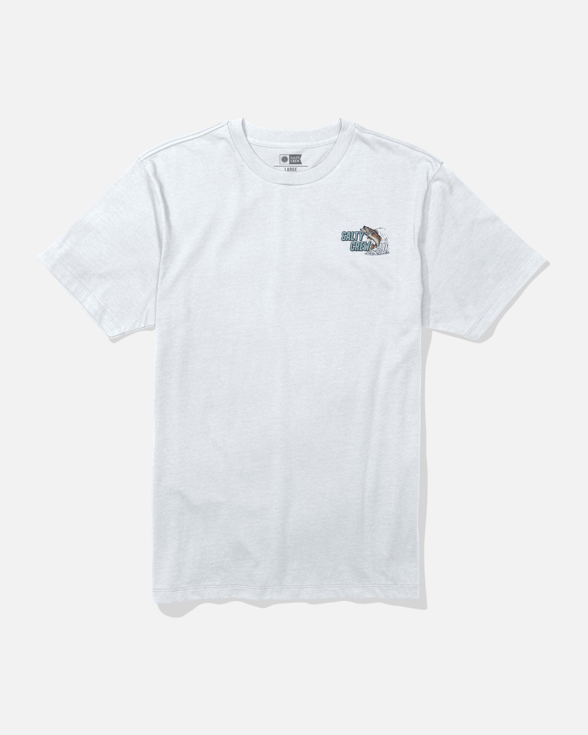 Live Bait Tee - White Male Product Image