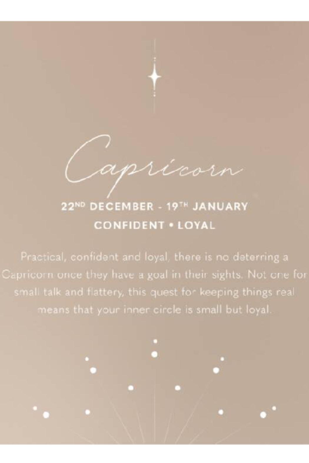 ZODIAC NECKLACE | CAPRICORN Product Image