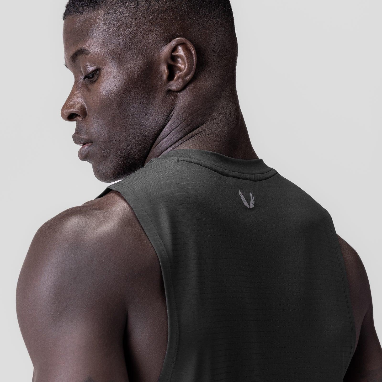 0837. 3D-Lite® 2.0 Lycra® Muscle Tank - Space Grey "RP" Product Image