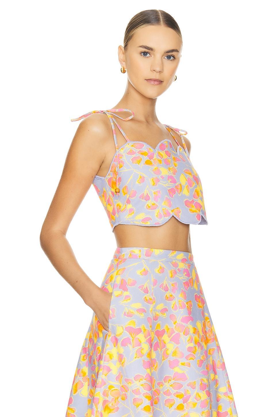 Dia Tie Scallop Top Product Image
