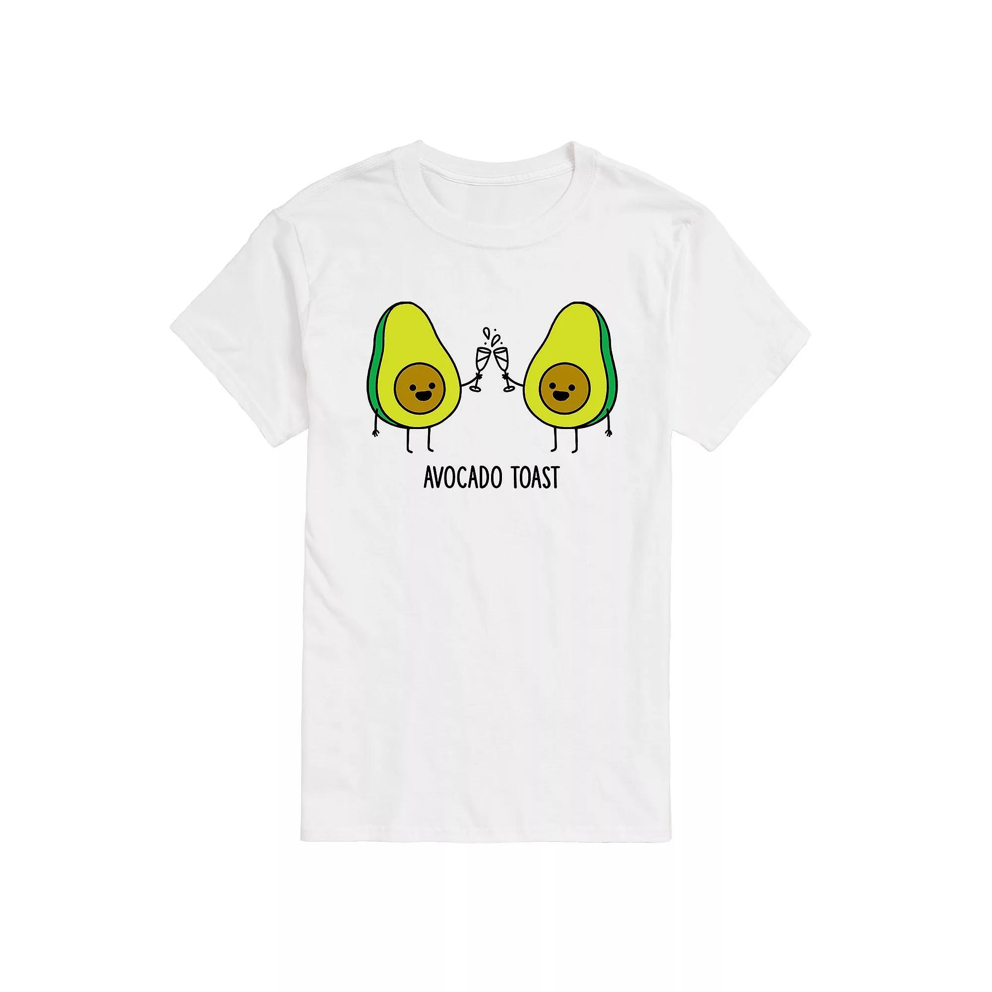 Big & Tall Avocado Toast Graphic Tee, Mens Product Image