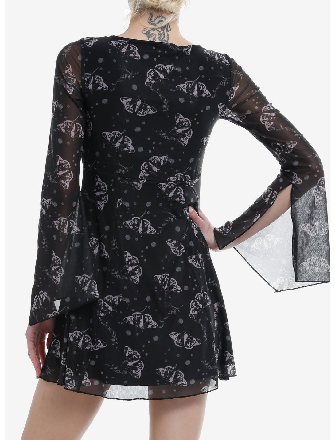 Thorn & Fable Moth Bell Sleeve Dress Product Image