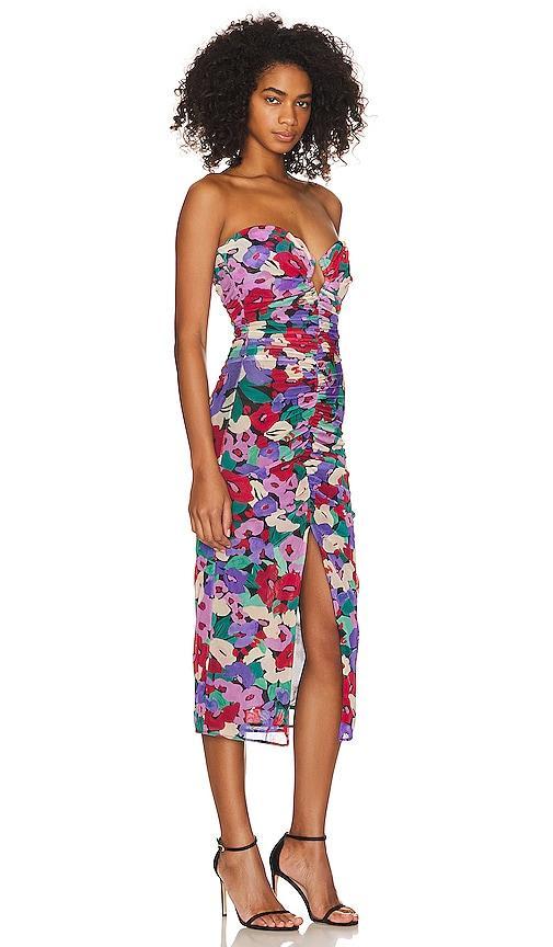 Sorin Diamond Cutout Midi Dress NICHOLAS Product Image