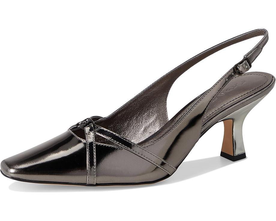 Women's COACH Rowyn Metallic Leather Slingback Product Image