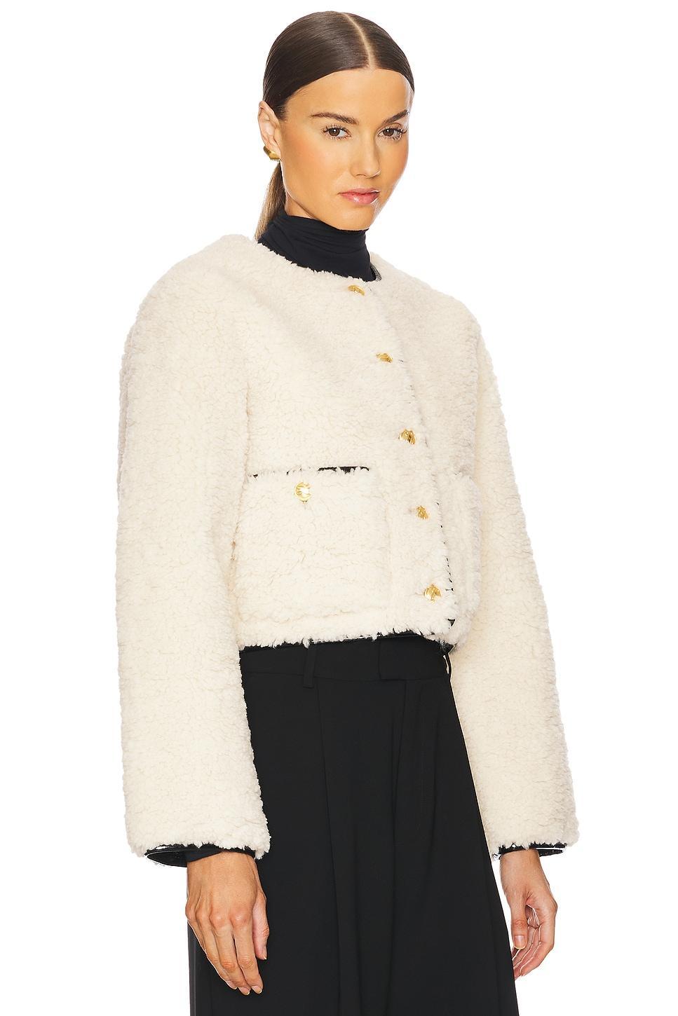 By Marianna Pauchet Reversible Faux Sherpa Jacket L'Academie Product Image