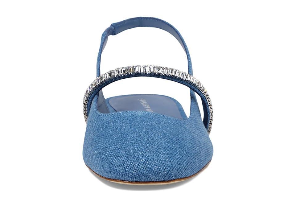 Womens Stefanie Leather Slingback Flats Product Image