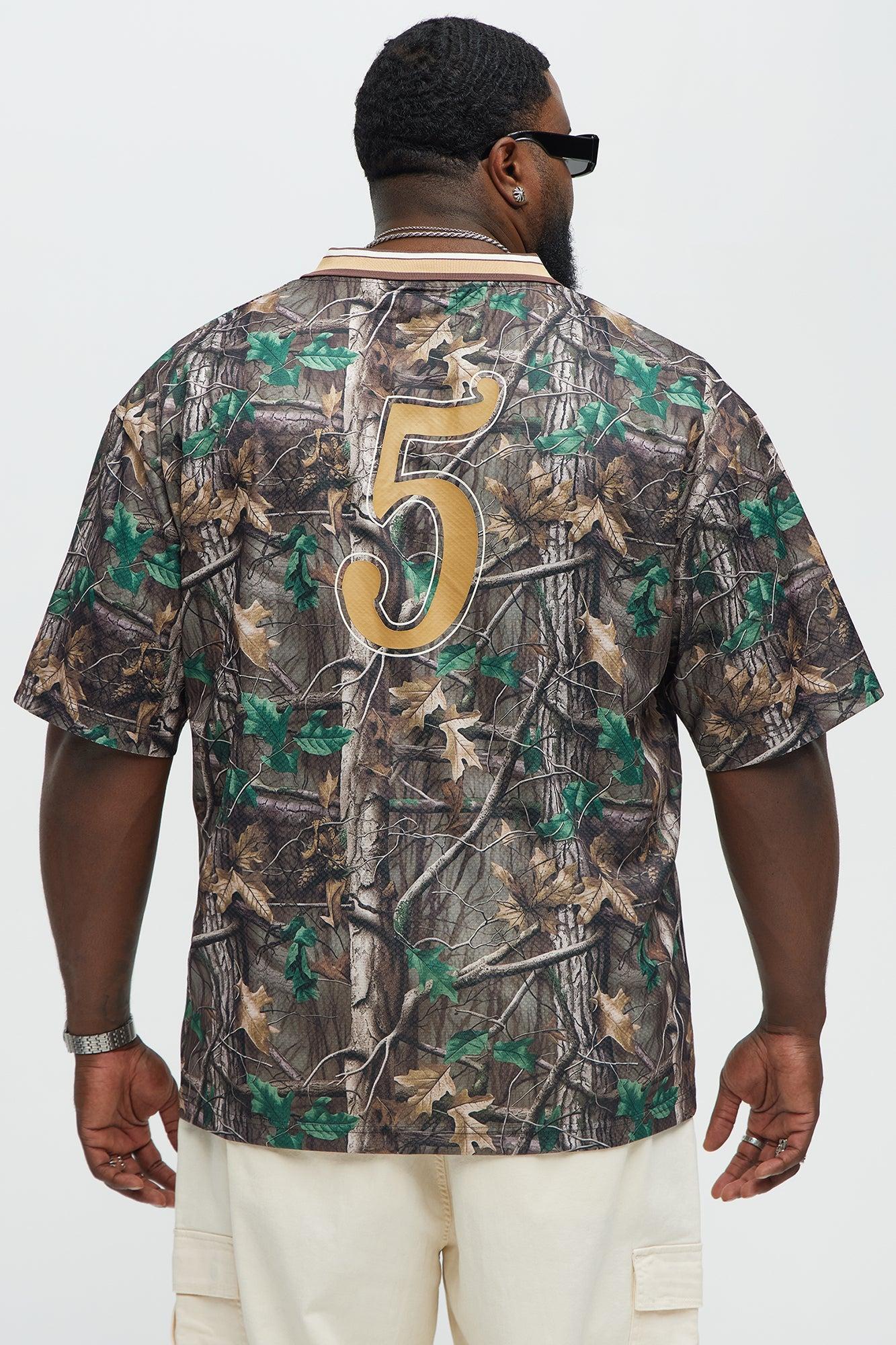 Camo Saints Short Sleeve Soccer Jersey - Camouflage Male Product Image