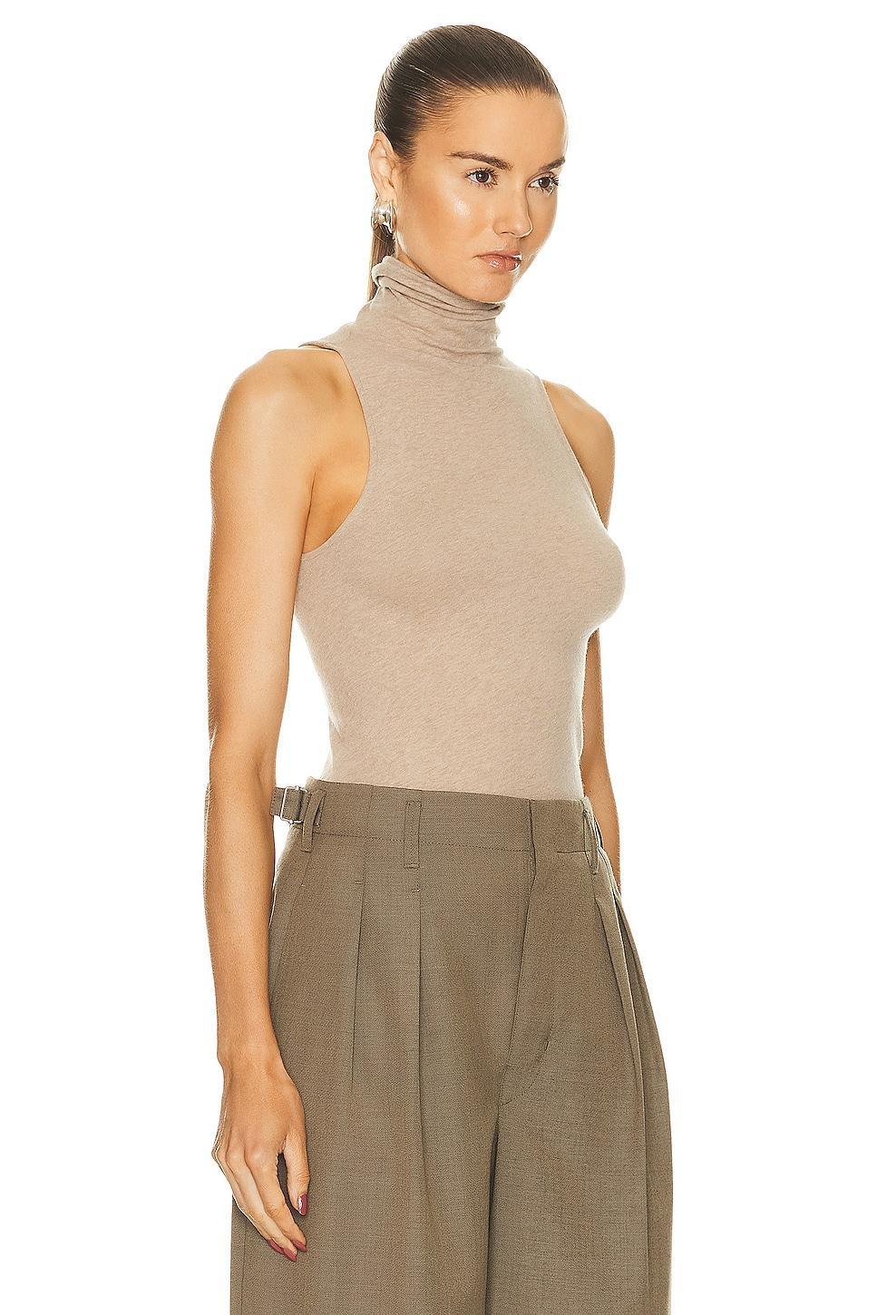 Enza Costa Cashmere Halter Turtleneck Size L, S, XL, XS. Product Image
