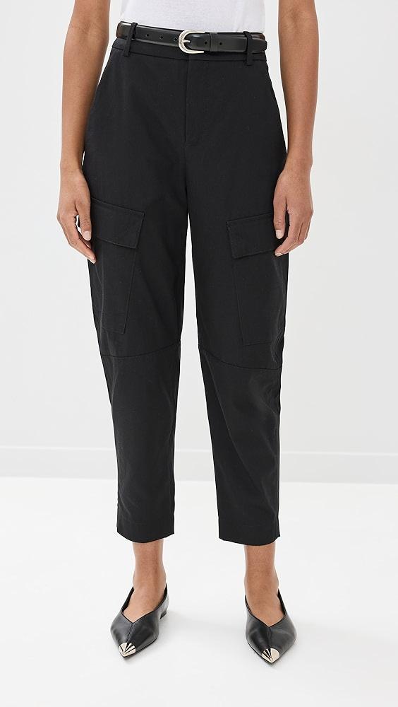 Another Tomorrow Curved Cargo Pants | Shopbop Product Image