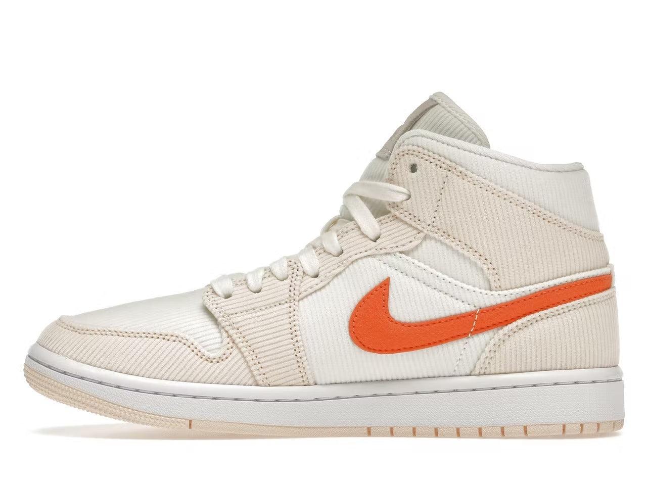 Air Jordan 1 Mid SE "Corduroy Sail" (Women's) Product Image