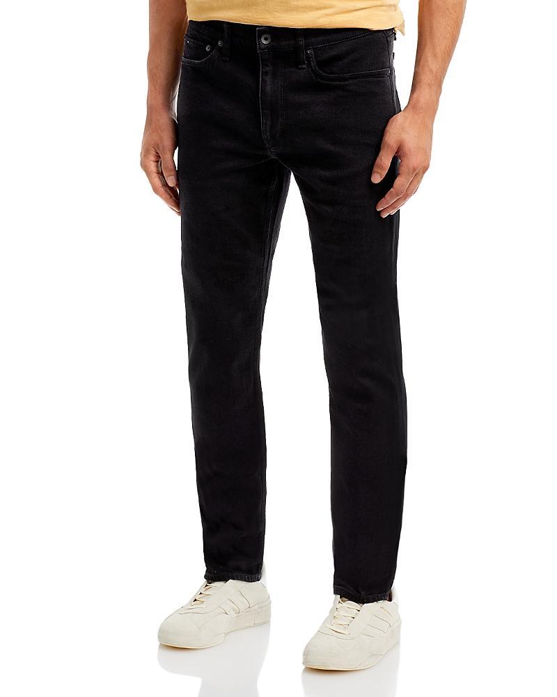 rag & bone Fit 2 Authentic Stretch Slim Fit Jeans in Black Product Image