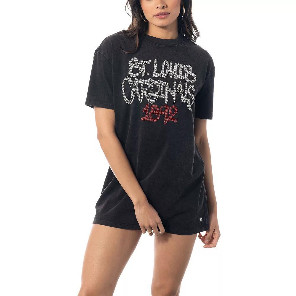 Womens The Wild Collective St. Louis Cardinals T-Shirt Dress Product Image