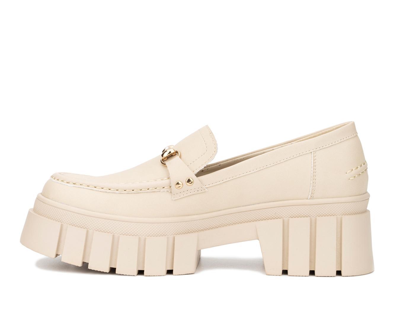 Women's New York and Company Seraphina Platform Loafers Product Image